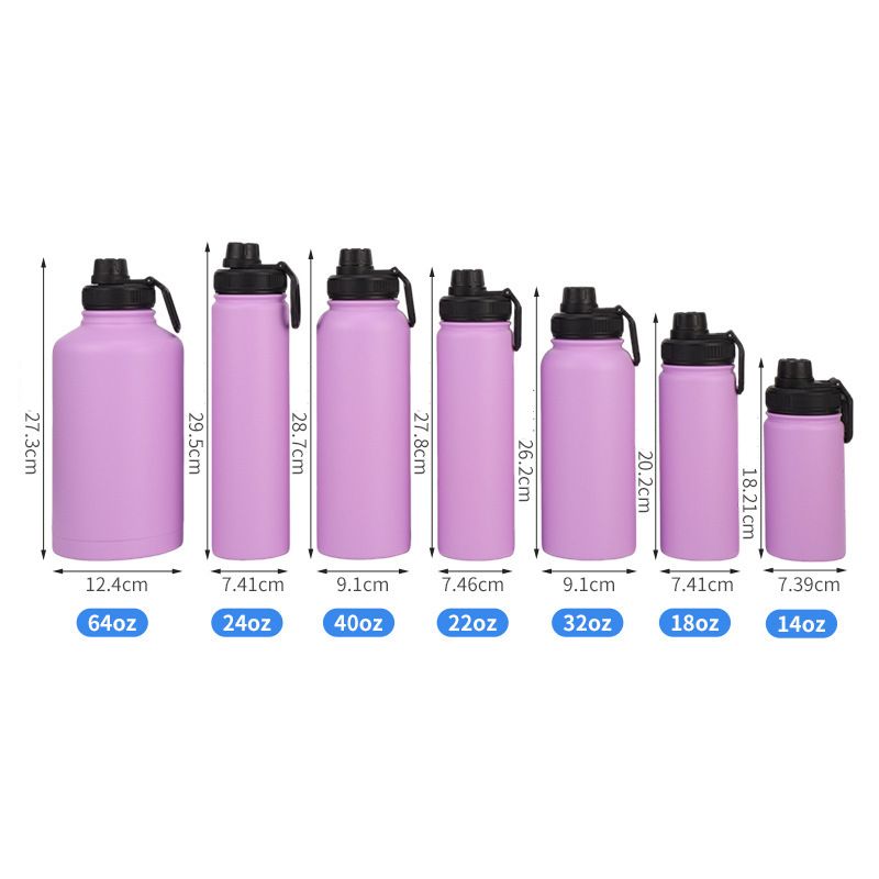 14oz–64oz Large-capacity Vacuum Bottle