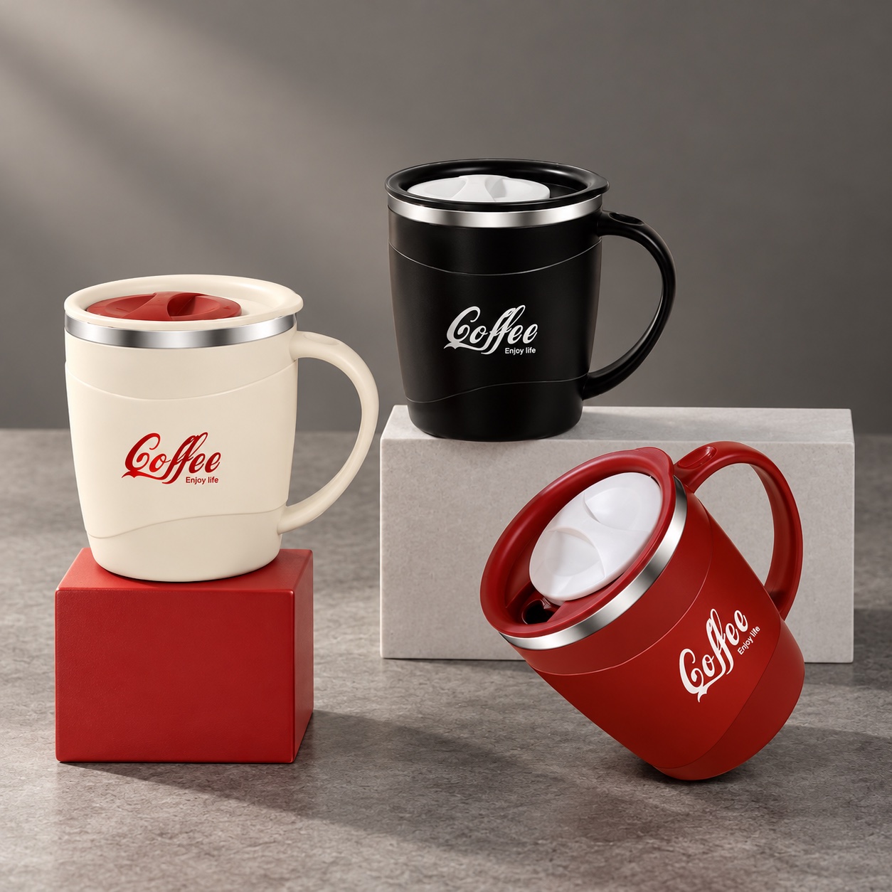 500ml Modern Office Coffee Mug